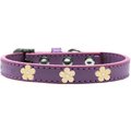 Pet Pal Gold Flower Widget Dog CollarLavender Size 14 PE808430